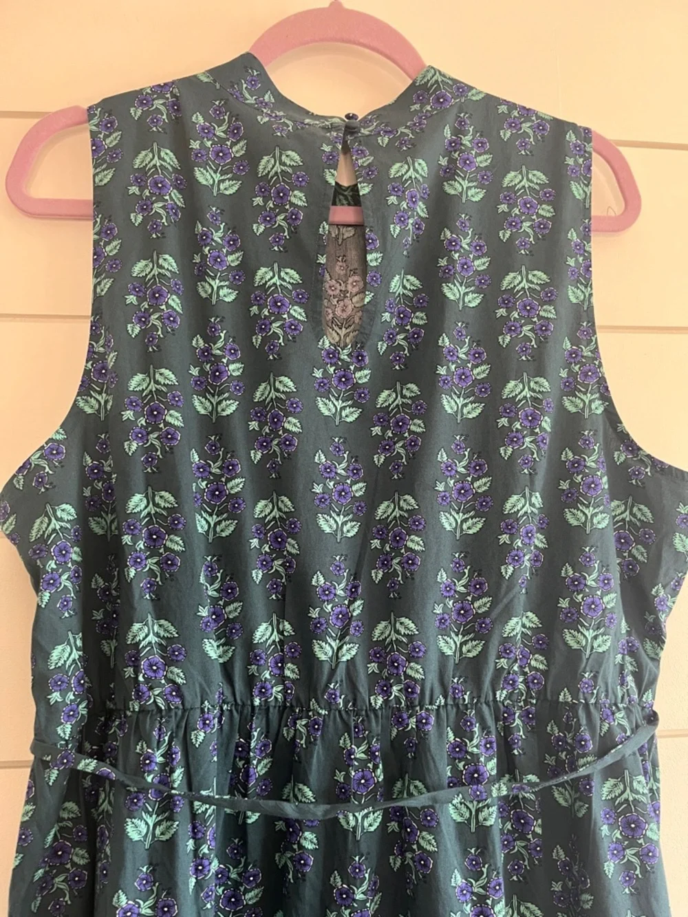 J. Crew sleeveless midi